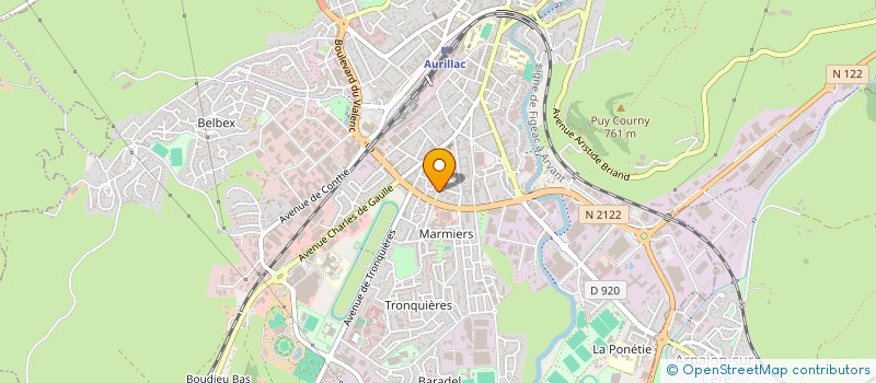 localisation de l'entreprise MONSIEUR CEDRIC GIRE à YTRAC