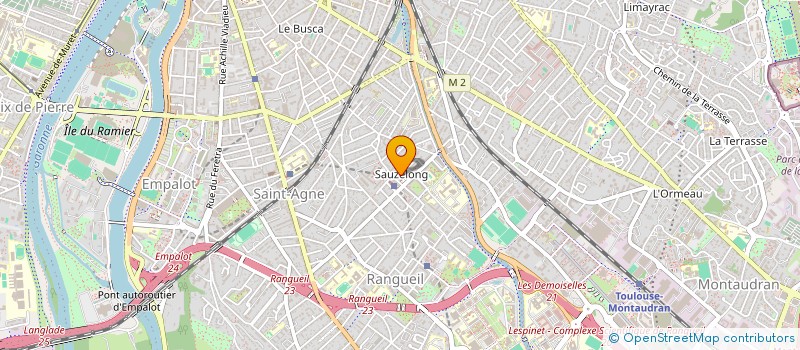 localisation de l'entreprise MONSIEUR CEDRIC GNAHORE  TOULOUSE