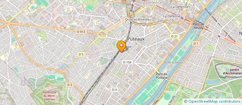 localisation de l'entreprise MONSIEUR CEDRIC GOGO-DAGO à PUTEAUX