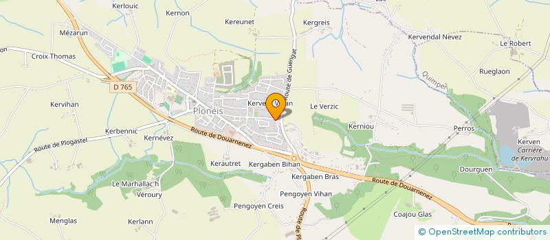 localisation de l'entreprise MONSIEUR CEDRIC GOGUILLON  PLONEIS