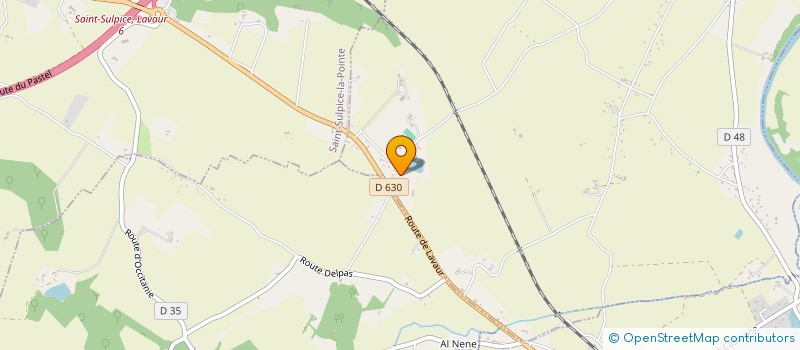 localisation de l'entreprise MONSIEUR CEDRIC GOMEZ  SAINT-LIEUX-LES-LAVAUR