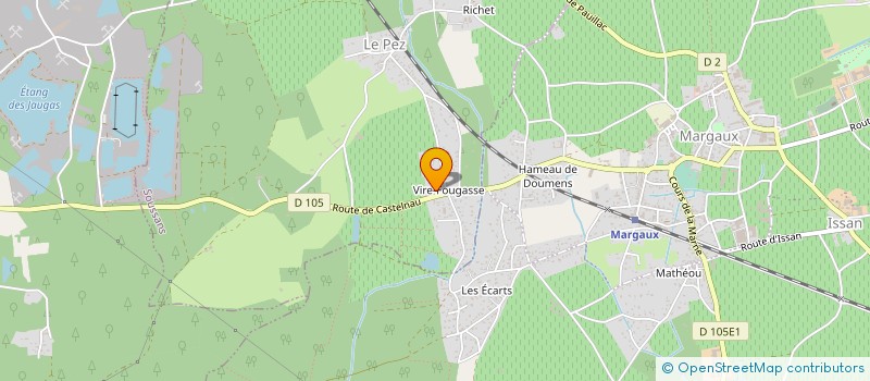 localisation de l'entreprise MONSIEUR CEDRIC GONZALEZ  SOUSSANS