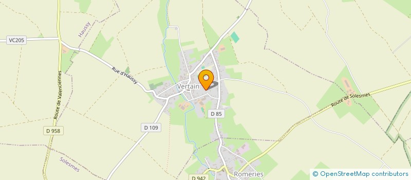 localisation de l'entreprise MONSIEUR CEDRIC GOSLIN  VERTAIN