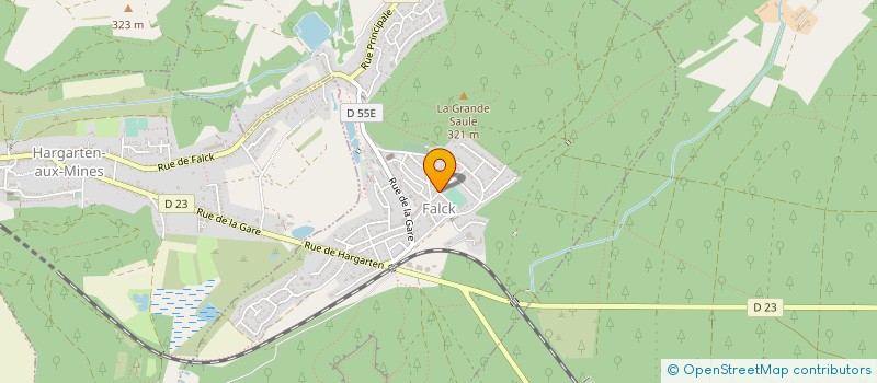 localisation de l'entreprise MONSIEUR CEDRIC GOTTFREUND  FALCK