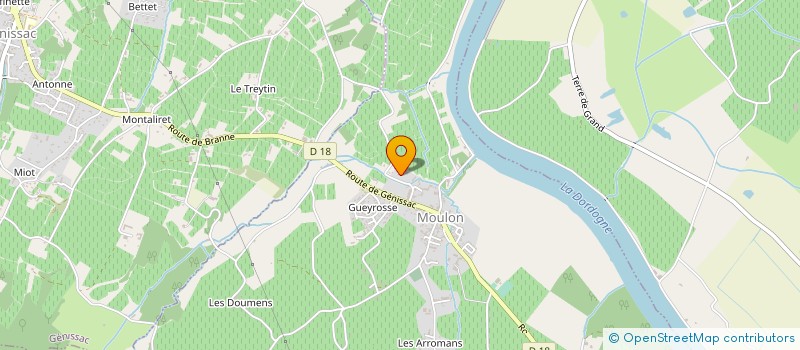 localisation de l'entreprise MONSIEUR CEDRIC GOUGEON  MOULON