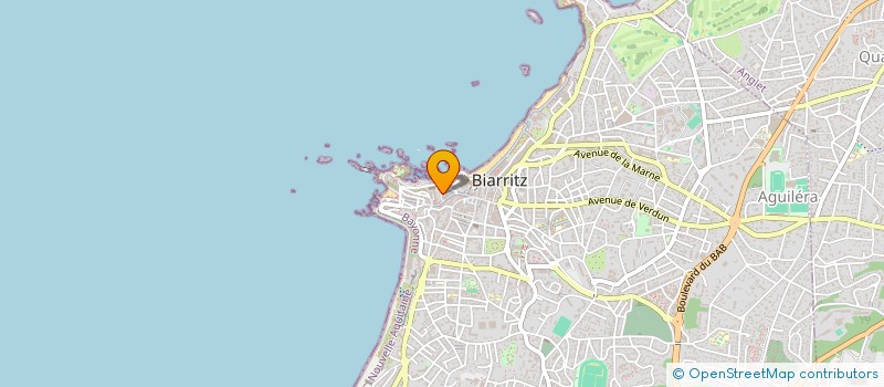 localisation de l'entreprise MONSIEUR CEDRIC GOULOUMES  BIARRITZ