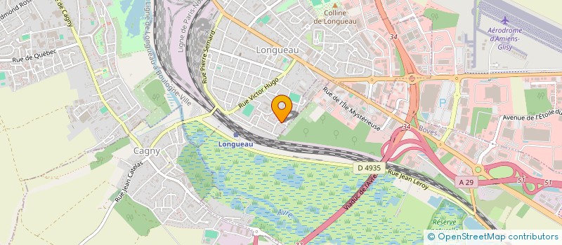 localisation de l'entreprise MONSIEUR CEDRIC GOURNAY à LONGUEAU