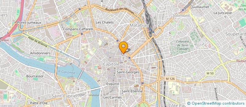 localisation de l'entreprise MONSIEUR CEDRIC GRANDJEAN  TOULOUSE