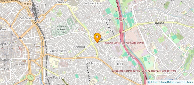 localisation de l'entreprise MONSIEUR CEDRIC GRANGETEAU-DUCONGE à TOULOUSE