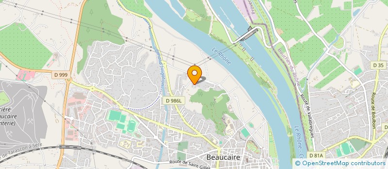 localisation de l'entreprise MONSIEUR CEDRIC GRANGIER à BEAUCAIRE