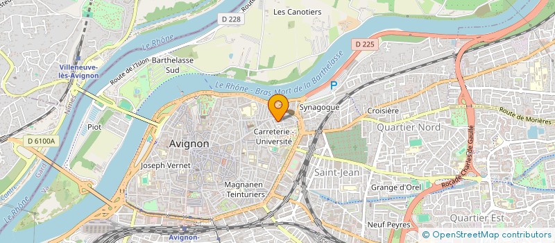 localisation de l'entreprise MONSIEUR CEDRIC GRASSET  AVIGNON