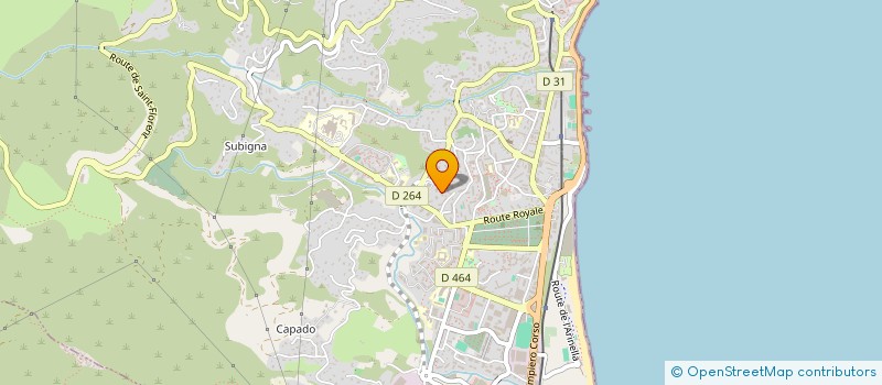 localisation de l'entreprise MONSIEUR CEDRIC GRAZIANI à BASTIA
