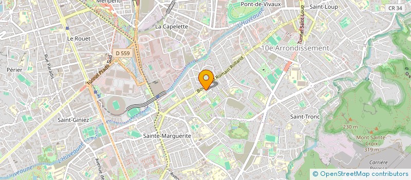 localisation de l'entreprise MONSIEUR CEDRIC GREARD à MARSEILLE
