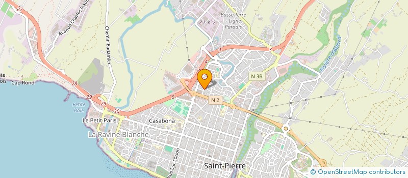 localisation de l'entreprise MONSIEUR CEDRIC GRONDIN à SAINT-PIERRE