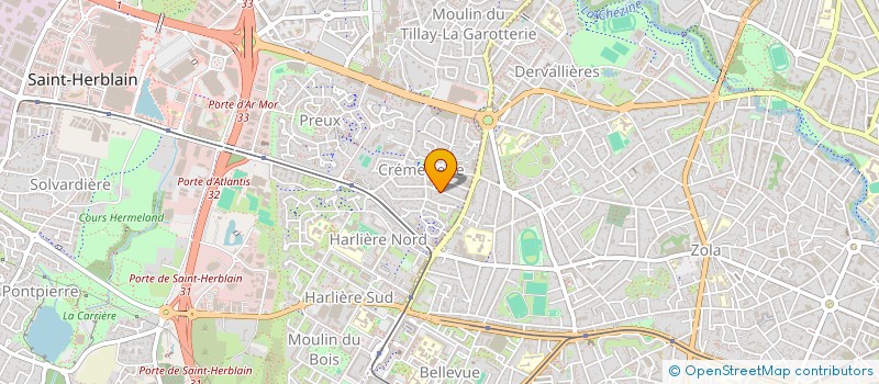 localisation de l'entreprise MONSIEUR CEDRIC GUILLORE à SAINT-HERBLAIN