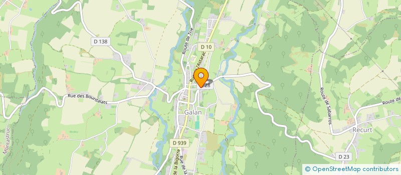 localisation de l'entreprise MONSIEUR CEDRIC GUYONNET  GALAN