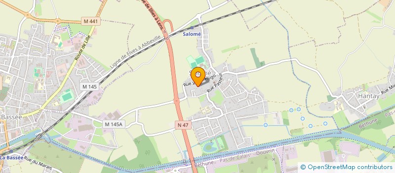 localisation de l'entreprise MONSIEUR CEDRIC GUYOT  SALOME