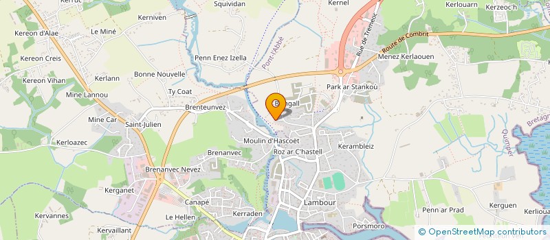 localisation de l'entreprise MONSIEUR CEDRIC GUYOT à PONT-L'ABBE