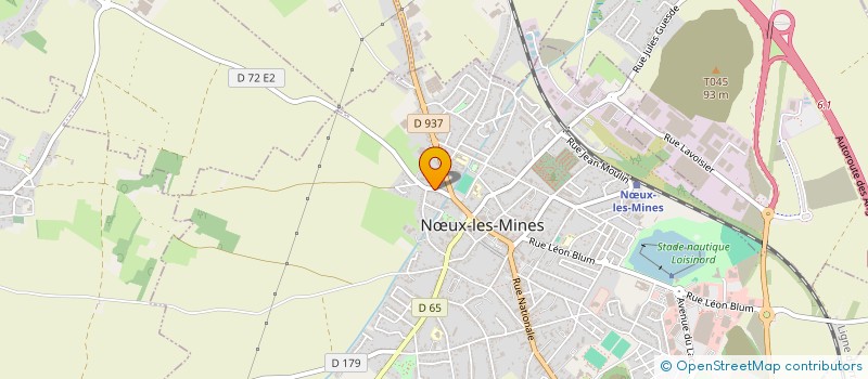 localisation de l'entreprise MONSIEUR CEDRIC HALLUIN  NUX-LES-MINES