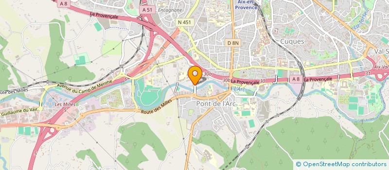 localisation de l'entreprise MONSIEUR CEDRIC HAMEL à AIX-EN-PROVENCE