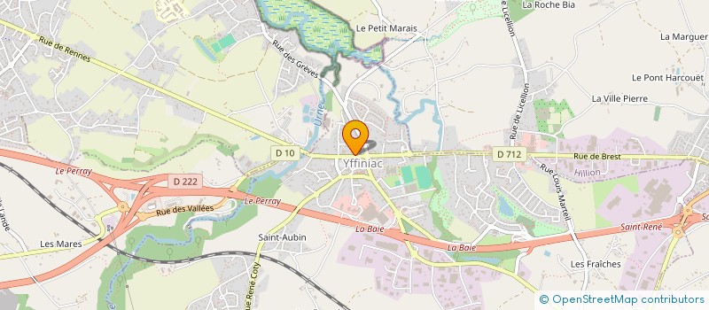 localisation de l'entreprise MONSIEUR CEDRIC HAMON à YFFINIAC