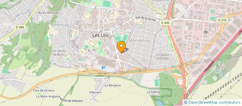localisation de l'entreprise MONSIEUR CEDRIC HAMON à LES ULIS