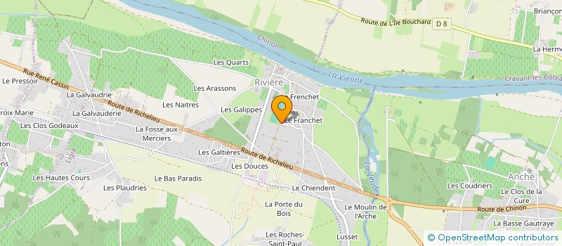 localisation de l'entreprise MONSIEUR CEDRIC HAUET  RIVIERE