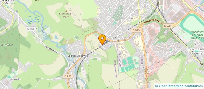 localisation de l'entreprise MONSIEUR CEDRIC HAUTBOIS à DIEPPE