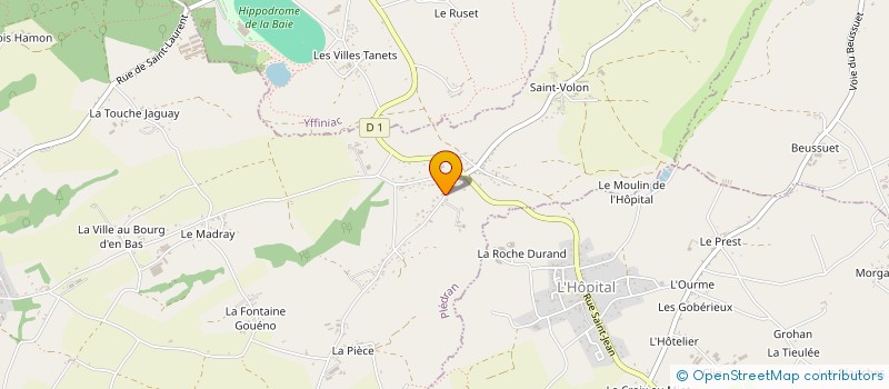 localisation de l'entreprise MONSIEUR CEDRIC HECKEL à PLEDRAN