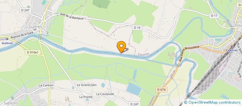 localisation de l'entreprise MONSIEUR CEDRIC HEE  GUITRES