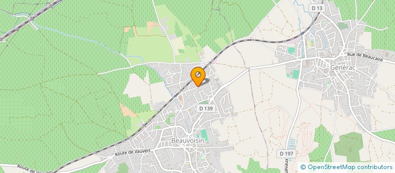 localisation de l'entreprise MONSIEUR CEDRIC HELLY  BEAUVOISIN