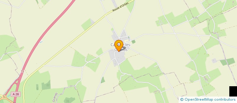 localisation de l'entreprise MONSIEUR CEDRIC HEMBERT  CAPELLE-LES-GRANDS