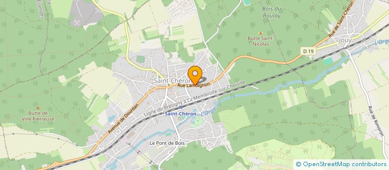 localisation de l'entreprise MONSIEUR CEDRIC HENRIOT  SAINT-CHERON