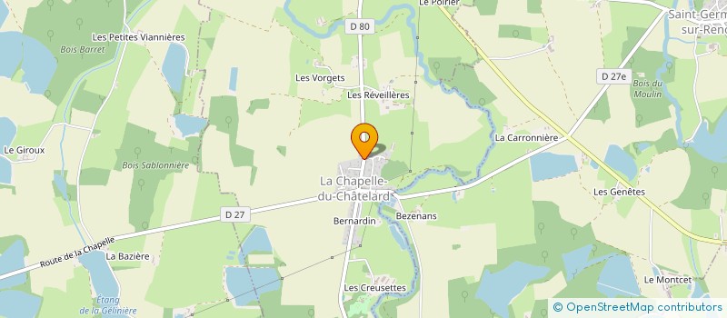 localisation de l'entreprise MONSIEUR CEDRIC HENRY DIT GUILLAUMIN  LA CHAPELLE-DU-CHATELARD