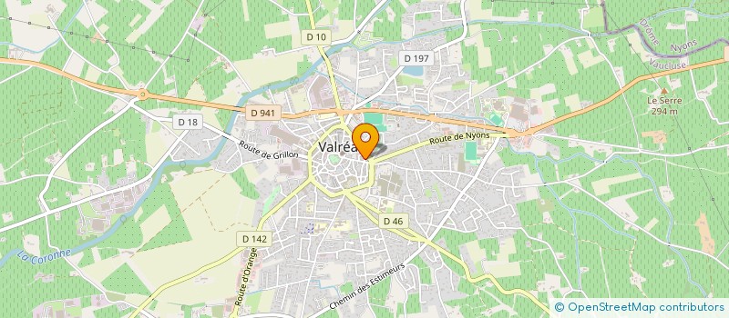 localisation de l'entreprise MONSIEUR CEDRIC HERAUD à VALREAS