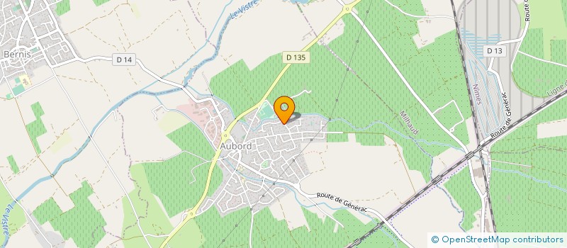 localisation de l'entreprise MONSIEUR CEDRIC HERISSON  AUBORD