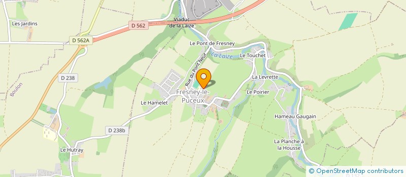 localisation de l'entreprise MONSIEUR CEDRIC HERMITE à FRESNEY-LE-PUCEUX
