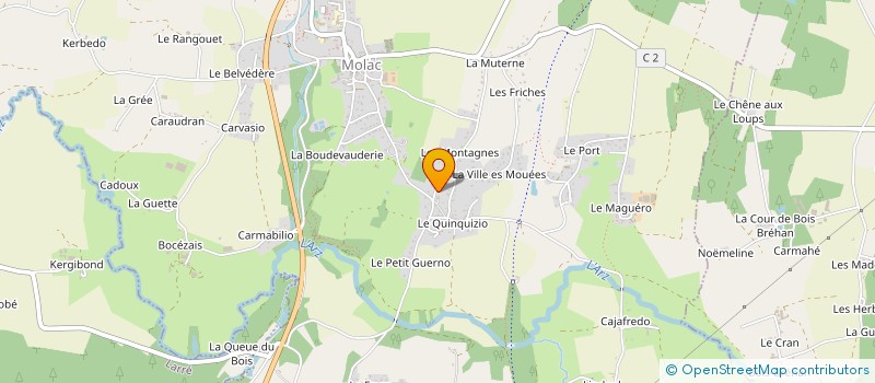 localisation de l'entreprise MONSIEUR CEDRIC HERNY  MOLAC