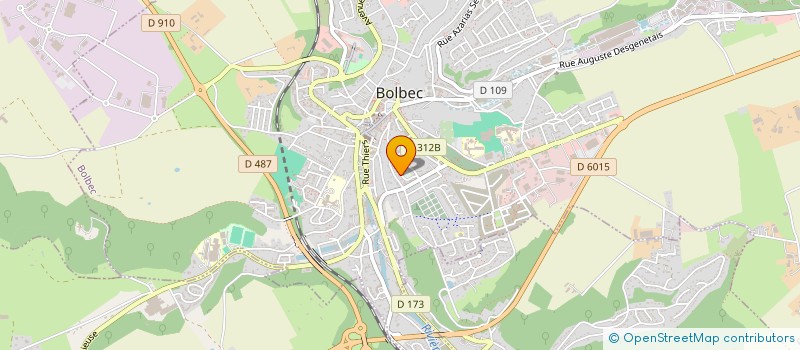 localisation de l'entreprise MONSIEUR CEDRIC HOCQUARD à BOLBEC