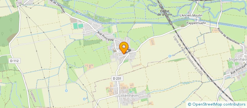 localisation de l'entreprise MONSIEUR CEDRIC HOLTZMANN  LUPSTEIN