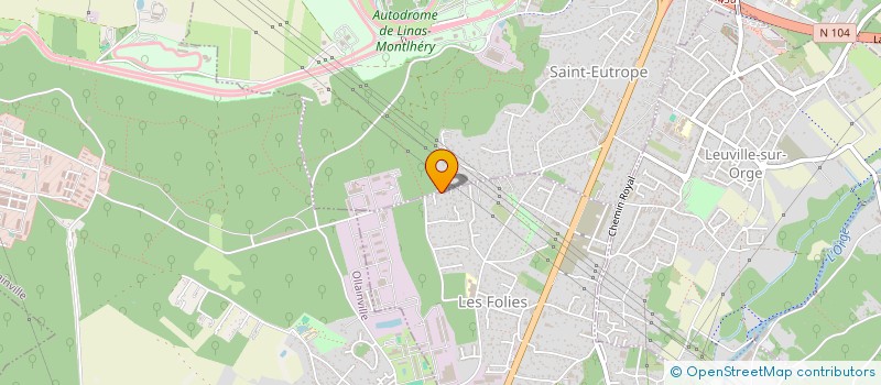 localisation de l'entreprise MONSIEUR CEDRIC HORN  LINAS