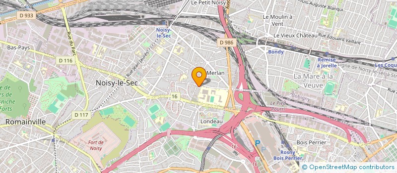 localisation de l'entreprise MONSIEUR CEDRIC HOUMI DJOUENKEU à NOISY-LE-SEC
