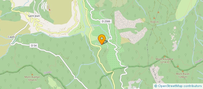 localisation de l'entreprise MONSIEUR CEDRIC HOUSSIER  SOSPEL