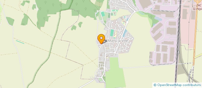 localisation de l'entreprise MONSIEUR CEDRIC HOUWAER  MARLY-LA-VILLE