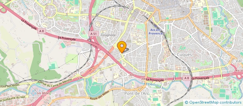 localisation de l'entreprise MONSIEUR CEDRIC HOUY à AIX-EN-PROVENCE