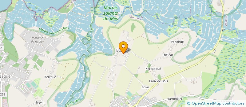 localisation de l'entreprise MONSIEUR CEDRIC HOUZE à GUERANDE