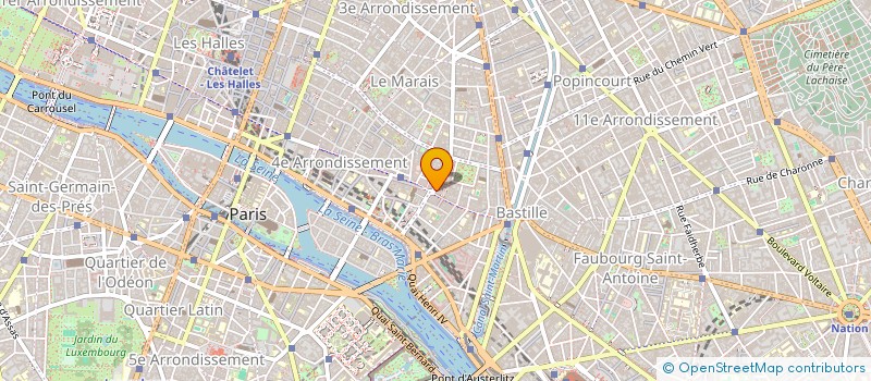 localisation de l'entreprise MONSIEUR CEDRIC HUARD  PARIS