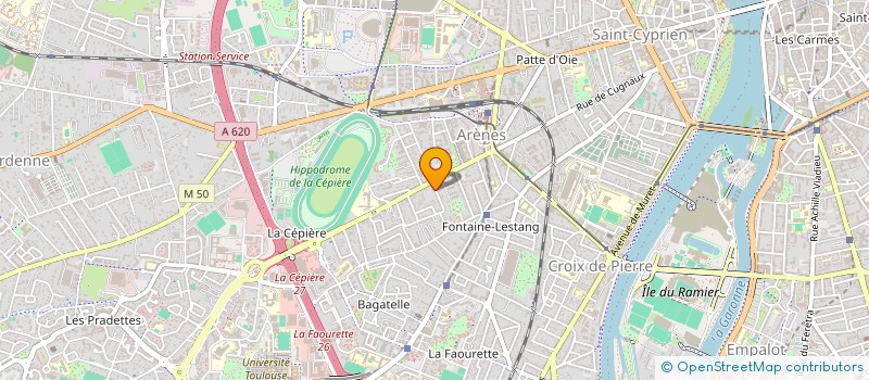 localisation de l'entreprise MONSIEUR CEDRIC HUELLOU à TOULOUSE
