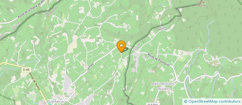 localisation de l'entreprise MONSIEUR CEDRIC IMBERT  PUYMERAS