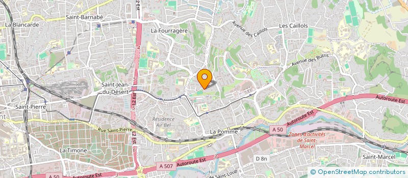 localisation de l'entreprise MONSIEUR CEDRIC INGARGIOLA  MARSEILLE